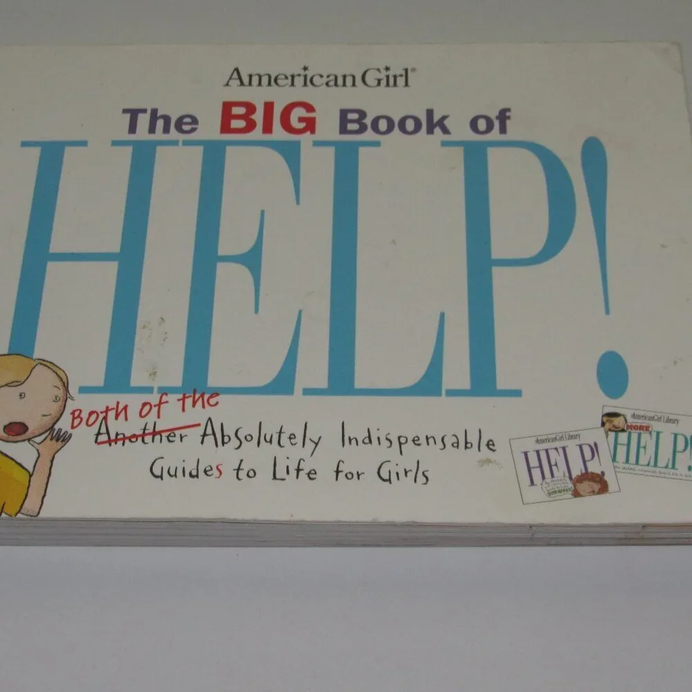 American Girl “The Big Book of Help!” Girls’ Guide to Life – Paperback Self-Help